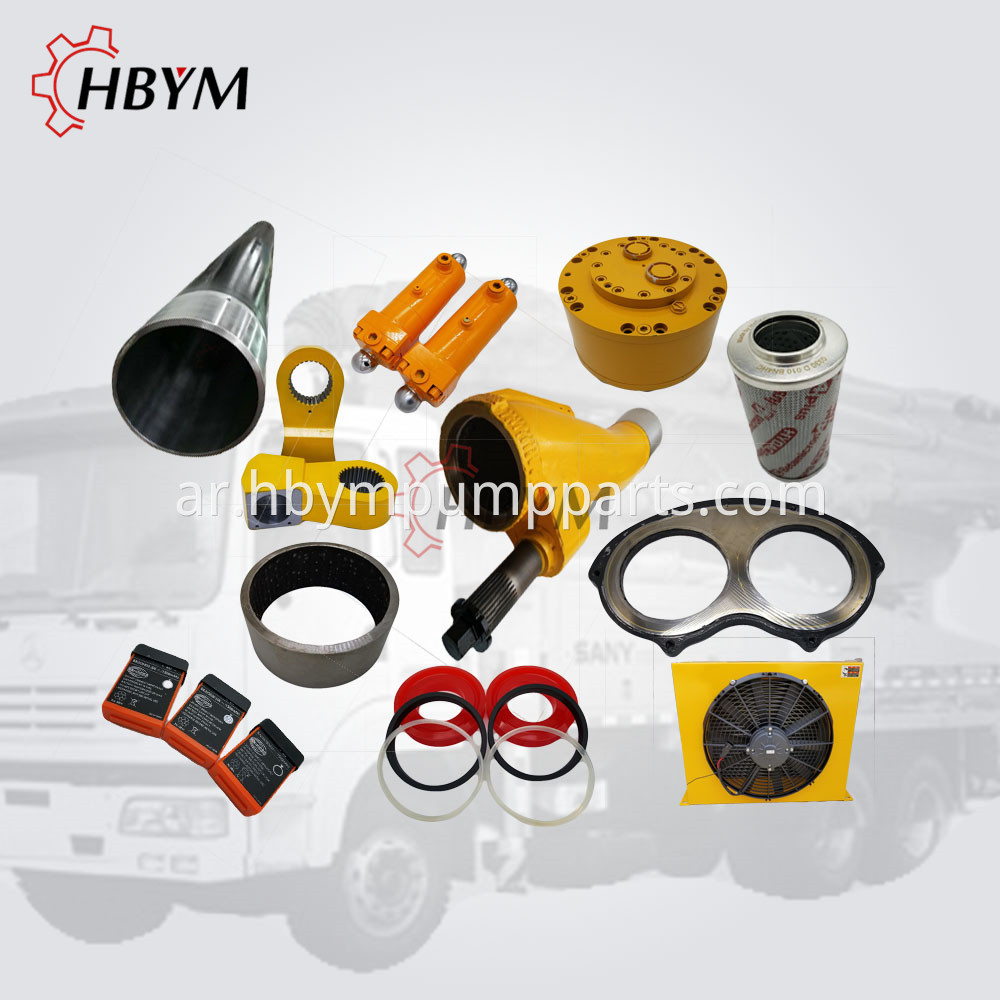 sany concrete pump parts